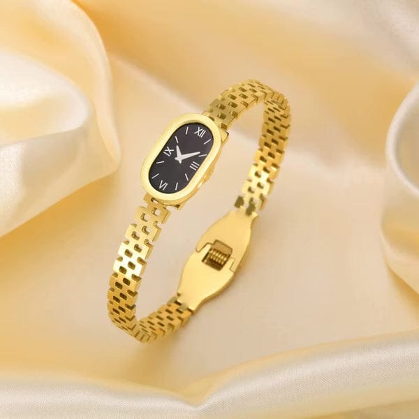 New elegant stainless steel watch for girls and women