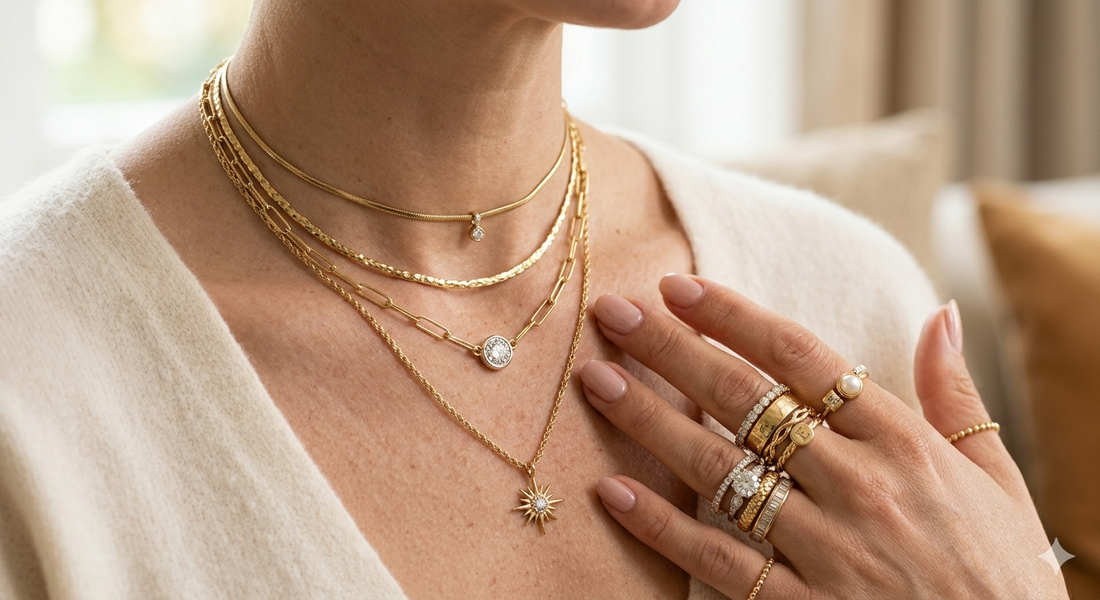 The Glamourin Guide to Layering: How to Stack Rings and Necklaces Like a Stylist