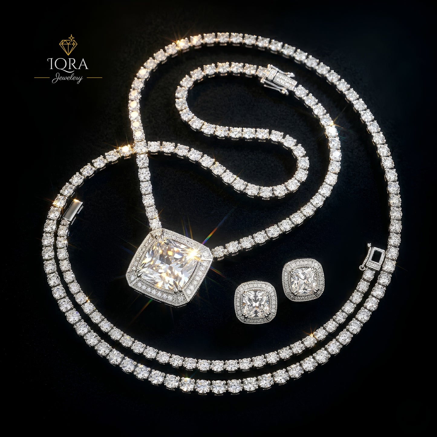 Emerald Grace Necklace Set
