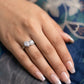 Siver stone Ring
