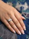 Siver stone Ring