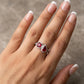 Siver stone Ring
