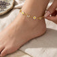 White Daisy Chain Anklet